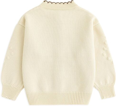 Simplee kids Baby Sweater Toddler Girls Cardigan Sweater Embroidered Strawberry Knit Sweater in Saudi Arabia