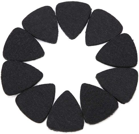 Vbest life Music Felt Picks Ukulele Plectrum Guitar Plectrum Wool Felt Picks 3mm Plectrums White Black Gray Instrument Accessory in Kuwait