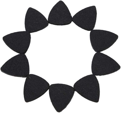 Vbest life Music Felt Picks Ukulele Plectrum Guitar Plectrum Wool Felt Picks 3mm Plectrums White Black Gray Instrument Accessory in Kuwait