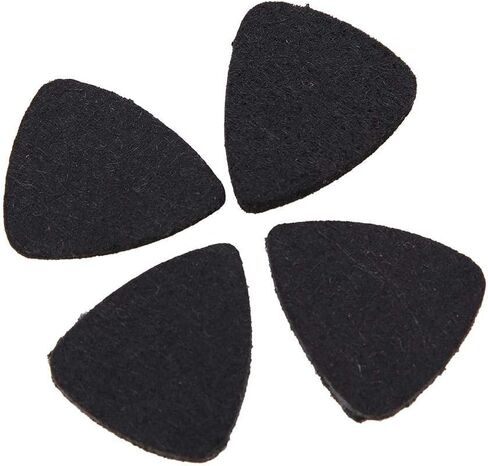 Vbest life Music Felt Picks Ukulele Plectrum Guitar Plectrum Wool Felt Picks 3mm Plectrums White Black Gray Instrument Accessory in Kuwait