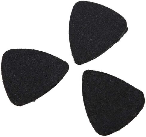 Vbest life Music Felt Picks Ukulele Plectrum Guitar Plectrum Wool Felt Picks 3mm Plectrums White Black Gray Instrument Accessory in Kuwait