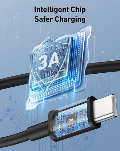 كابل Carplay للسيارة لهاتف iPhone 15/15 Plus/15 Pro Max، 2 حزمة USB A إلى USB C لسلك Carplay USB C، كابل iPad USB C iPad Pro 13/12.9/11 بوصة iPad Air 5/4 كابل شحن سلك شاحن سيارة صغير 3FT in Kuwait