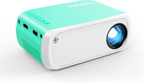 Portable Projector, ksbaby Outdoor Projector, LED Aesthetic Video Mini Projector for Outdoor Portable Movies Compatible with HDMI, USB, Laptop, TV Stick, iOS and Android Phone in Saudi Arabia
