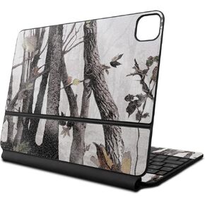 Skin Compatible with Apple Magic Keyboard for iPad Air 11-inch (M2) 2024 - Dominican Flag - Premium 3M Vinyl Protective Wrap Decal Cover - Easy to Apply | Crafted in The USA by MightySkins