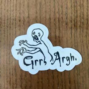 (Pack of 3) GRR Argh Buffy Vampire Slayer Sticker 3 inch