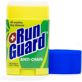 Run Guard Anti-Chafing Stick - Made with 100% Plant-Based Ingredients Plus Beeswax. Works for All Distance Runners from 5K Walks/Runs to 100 Mile Ultra Marathons (1.4oz Two Pack)