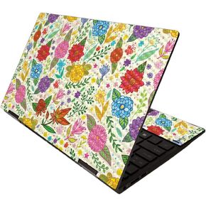 MightySkins Carbon Fiber Skin for HP Envy x360 13" (2020) - Paradise | Protective, Durable Textured Carbon Fiber Finish | Easy to Apply, Remove, and Change Styles | Made in The USA