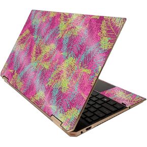 MightySkins Glossy Glitter Skin for HP Spectre x360 15" (2020) - Sea of Hearts | Protective, Durable High-Gloss Glitter Finish | Easy to Apply, Remove, and Change Styles | Made in The USA