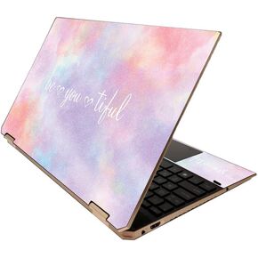 MightySkins غلاف لامع لجهاز HP Spectre x360 15 بوصة (2020) - الإيمان | لمسة نهائية لامعة واقية ومتينة شديدة اللمعان | سهلة التطبيق والإزالة وتغيير الأنماط | صنع في الولايات المتحدة الأمريكية