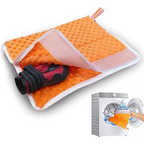 Dog Shoes Washing Bag for Washing Machine, Laundry Dog Booties Bag For Washing And Dryer, Reusable Washing Bag for All Dog Shoes Types And Sizes, Dog Boots Washing Bag Can Wash 4 Dog Booties together.