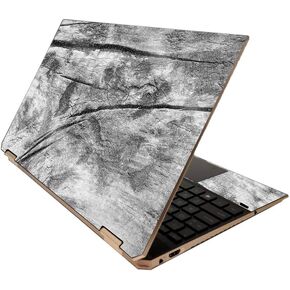 MightySkins Glossy Glitter Skin for HP Spectre x360 15" (2020) - Woody | Protective, Durable High-Gloss Glitter Finish | Easy to Apply, Remove, and Change Styles | Made in The USA