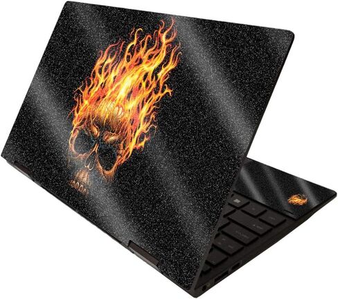 MightySkins Glossy Glitter Skin for HP Envy x360 13" (2020) - Bio Glare | Protective, Durable High-Gloss Glitter Finish | Easy to Apply, Remove, and Change Styles | Made in The USA in Kuwait