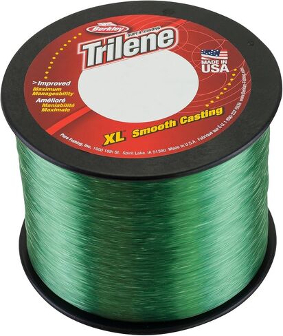 Berkley Trilene® XL®, Clear, 6lb | 2.7kg, 110yd | 100m Monofilament Fishing Line, Suitable for Freshwater Environments in Kuwait