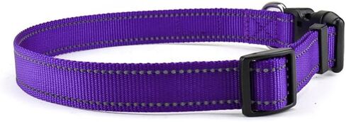 Classic Reflective Dog Collar (Small, Hunter Green) in Kuwait