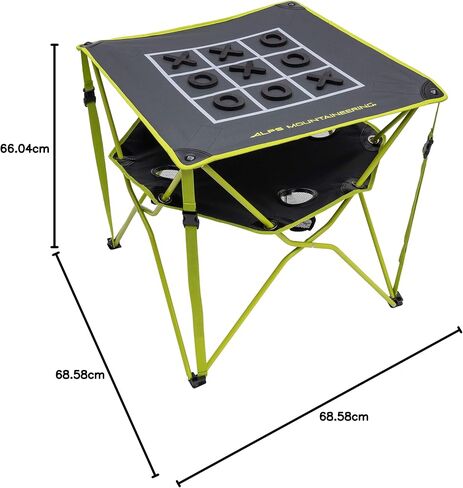 ALPS Mountaineering Eclipse طاولة محمولة للتخييم وألعاب مدمجة مع حقيبة حمل in Kuwait