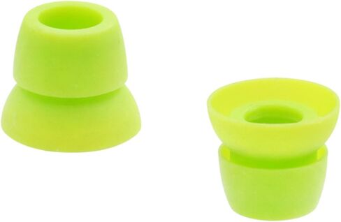 ALXCD Ear Tips for Powerbeats 2 Wireless Headphone, SML 3 Sizes 3 Pair Silicone Replacement Earbud Tips & 1 Pair Double Flange Ear Tip Cushion, Fit for Powerbeats2 Wireless Pb2[4 Pair](Green) in Saudi Arabia