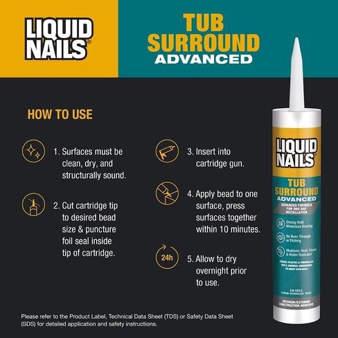 Liquid Nails Fiberglass Reinforced Panel Adhesive (FRP-310),1 gal in Saudi Arabia