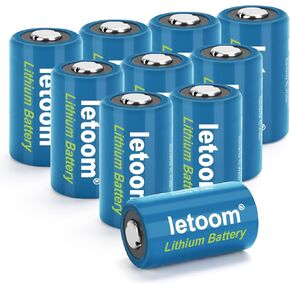 CR2 3V 6 Pack 900 mAh Long Lasting Lithium Batteries for Golf Rangefinders, Flashlights and Other Devices