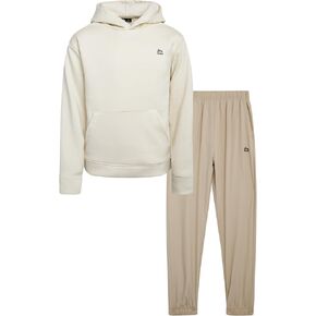 RBX Boys' Pants Set - 2 Piece Fleece Hoodie Sweatshirt and Hybrid Tech Jogger Pants - Casual Clothing Set for Boys (8-12)