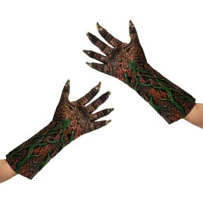 Long Rotted Zombie Gloves, Monster Hands Gloves, Zombie Flesh Large Gloves Hands, Zombie Gloves for Halloween Party