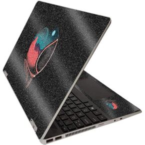 MightySkins Glossy Glitter Skin for HP Pavilion x360 15" (2020) - Typhoon | Protective, Durable High-Gloss Glitter Finish | Easy to Apply, Remove, and Change Styles | Made in The USA
