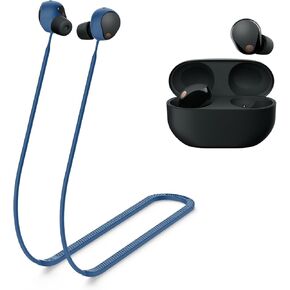 Anti-Lost Strap for Sony WF-1000XM5, Sports Anti-Slip Soft Silicone Lanyard for Sony WF-1000XM5 Earbuds, WF-1000XM5 Noise Canceling Earbuds Neck Rope Cord