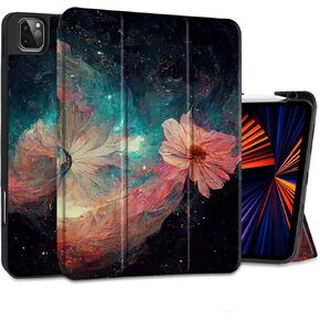 MEEgoodo Case for iPad Pro M2 11 inch 4th/3rd/2nd/1st Gen Case 2022 2021 2020 2018 with Pencil Holder,Tablet Cover with Soft TPU Back Cover for Kids, Brain