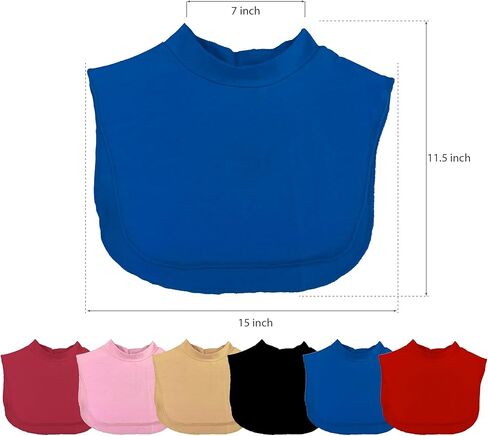 Trenton Gifts Black Dickey, Mock Turtleneck for Men and Women, Fashion Accessories in Kuwait