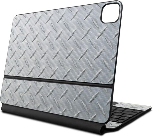 Glossy Glitter Skin Compatible with Apple Magic Keyboard for iPad Pro 13‑inch (M4) 2024 - Irises - Premium 3M Vinyl Protective Wrap Decal Cover - Easy to Apply | Crafted in The USA by MightySkins in Saudi Arabia