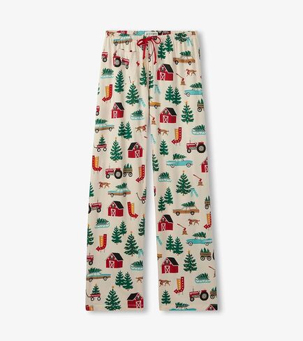 منزل صغير أزرق من Hatley المرأة LBH بيجامة السراويل الكلاسيكية جيرسي بيجامة السراويل in Kuwait