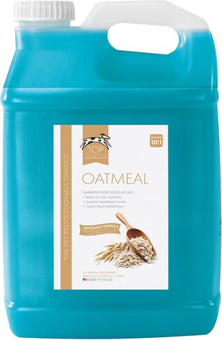 Top Performance Oatmeal Pet Shampoo Concentrate Gallon Professional Dog & Cat Grooming Soap Free in Kuwait