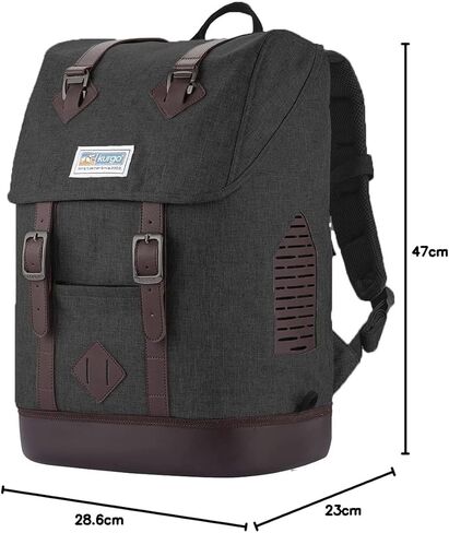 Kurgo Dog Carrier Backpack for Small Pets - Dogs & Cats | TSA Airline Approved | Cat | Hiking or Travel | Waterproof Bottom | G-Train | Ruck Sack | Heather Grey in Kuwait