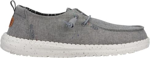 Hey Dude Wendy Chambray Bright White Size 11, Women’s Shoes, Women’s Slip-on Loafers, Comfortable & Light-Weight in Saudi Arabia