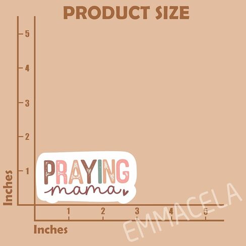 (3Pcs) She is Mom Sticker Mama Sticker Perfect for Moms Mama Mothers Grandma Mother's Day – Waterproof Vinyl Decal for Books Laptops Phones Tumblers Water Bottles, Size 3 x 3 Inch in Saudi Arabia