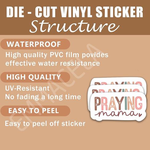 (3Pcs) She is Mom Sticker Mama Sticker Perfect for Moms Mama Mothers Grandma Mother's Day – Waterproof Vinyl Decal for Books Laptops Phones Tumblers Water Bottles, Size 3 x 3 Inch in Saudi Arabia