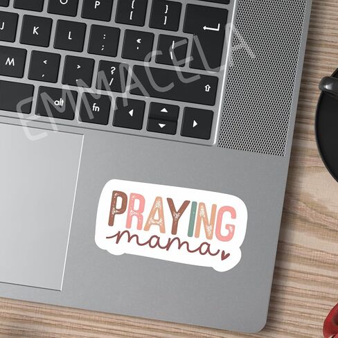 (3Pcs) She is Mom Sticker Mama Sticker Perfect for Moms Mama Mothers Grandma Mother's Day – Waterproof Vinyl Decal for Books Laptops Phones Tumblers Water Bottles, Size 3 x 3 Inch in Saudi Arabia