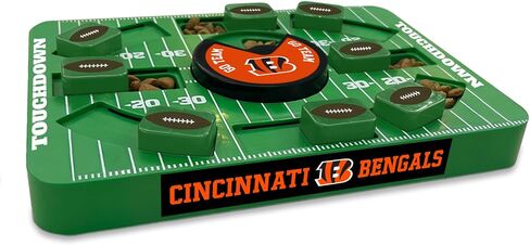 Pets First NFL Cincinnati Bengals Puzzle Toy, Puzzle Treat Dog Toy, Interactive Dog Treat Toy, Dog Puzzle in Saudi Arabia