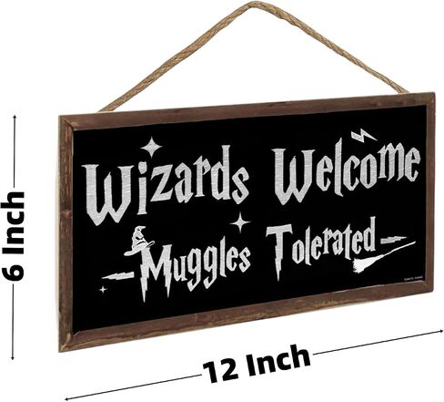The Cupboard Under The Stairs, Funny Wizardry Theme Decor Wall Art Sign, Design Hanging Gift Decor for Home Coffee House Bar (US-G133) in Saudi Arabia