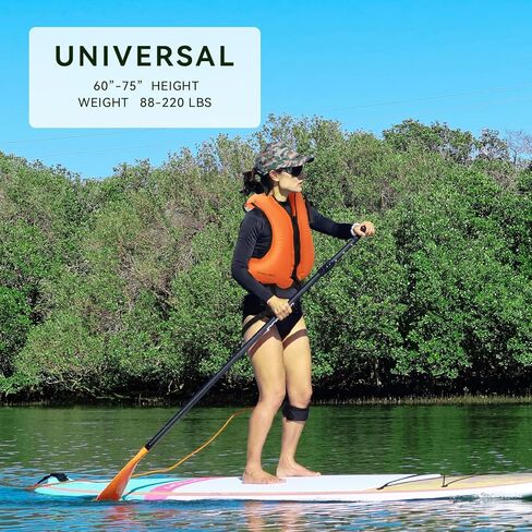 OMOUBOI Floatage Jackets Inflatable Snorkel Vest Adult Swimming Jacket for Diving Surfing Swimming Outdoor Water Sports Suitable for 90-220lbs in Kuwait