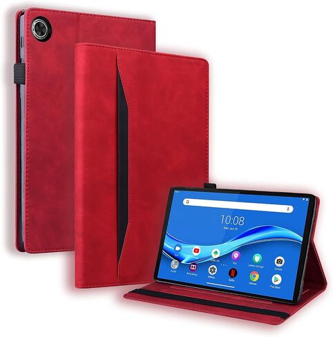 Lenovo Tab M8 / Tab M8 HD LTE / Smart Tab M8 / Tab M8 FHD Case 8.0 Inch Folio Stand Shell Cover Leather Card Holder Lenovo M8 TB-8505F TB-8505X TB-8505FS TB-8705F TB-8705N,Peacock Blue in Kuwait