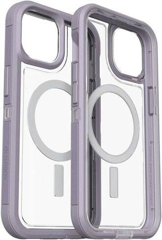 حافظة Otterbox Defender XT Clear iPhone 14 Pro، معتمدة من معيار Lavender Sky US MIL in Saudi Arabia