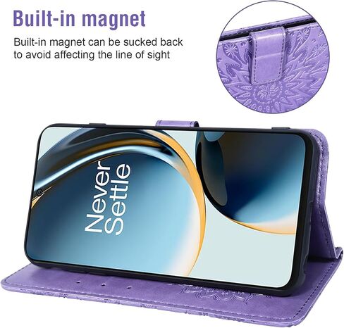 Phone Case for OnePlus Nord N30 5G/CE 3 Lite Wallet with Tempered Glass Screen Protector and Leather Slim Flip Cover Card Holder Stand Cell Accessories OPPO K11x/One Plus 1 1+ N 30/CE3 Women Rose Gold in Saudi Arabia