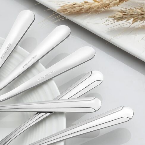 BEWOS 36 Pieces Dinner Forks Set, 8.2-Inch Forks Stainless Steel Silverware, Flatware Forks, Salad Forks, Table Forks, Mirror Polished, Dishwasher Safe, Forks Use for Home, Kitchen or Restaurant in Saudi Arabia