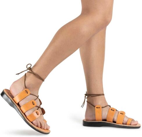Deborah - Leather Lace Up Sandal - Womens Sandals in Saudi Arabia