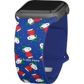 Affinity Bands Peanuts Christmas HD Watch Band Compatible with Apple Watch