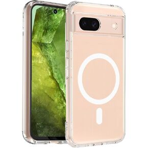 TR4U for Google Pixel Fold Case, Clear Case [Anti-Yellowing] Pixel Fold Case [Reinforced Cover PC Shockproof] Pixel Fold Phone Case [Non-Slip Slim Fit] (2023)
