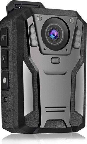 Aolbea 1440P QHD Police Body Camera Built-in 64GB Record Video Audio Picture 2.0" LCD Infrared Night Vision,3300 mAh Battery Waterproof Shockproof Lightweight Data-encrypt for Law Enforcement Record in Saudi Arabia