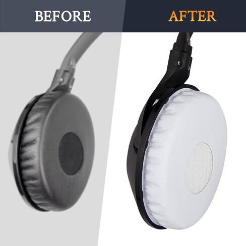 SOULWIT Earpads Replacement for Sennheiser HD239 HD238 HD231 HD229 HD228 HD220 HD219 HD218 Headphones, Ear Pads Cushions with Softer Leather, Noise Isolation Foam - Black in Saudi Arabia