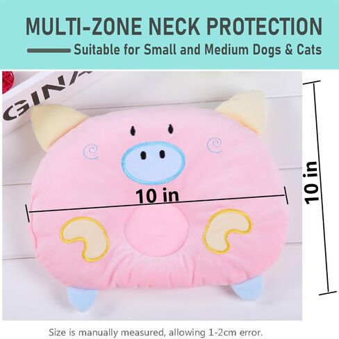 وسادة سرير للحيوانات الأليفة، الرفيق المثالي للنوم في وقت القيلولة للكلاب والقطط الصغيرة، لعبة كرتونية قطيفة (أزرق) in Kuwait