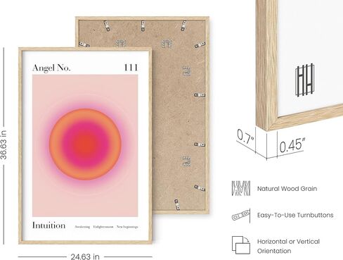 HAUS AND HUES Mountain Wall Art - مجموعة ملصقات فنية جبلية زرقاء مكونة من 3، ملصقات طبيعية وديكور جداري فني للمناظر الطبيعية، فن حائط تجريدي أزرق، فن حائط أزرق لغرفة المعيشة (12 × 16، غير مؤطر) in Kuwait